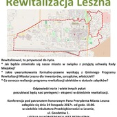 Rewitalizacja Leszna – konferencja 24.11.2017