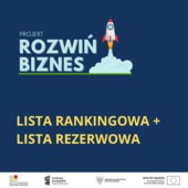 Lista rankingowa oraz lista rezerwowa - projekt