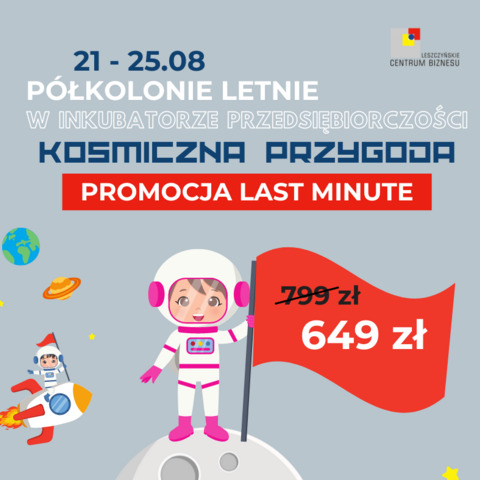 Półkolonie letnie dla dzieci w Inkubatorze