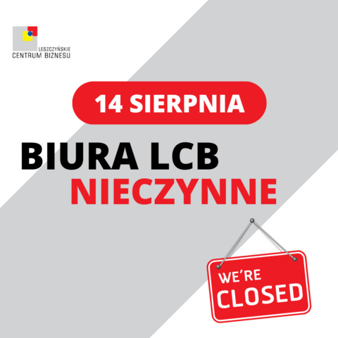 14 sierpnia biura LCB nieczynne