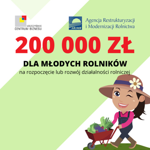 200 000 zł dla młodych rolników