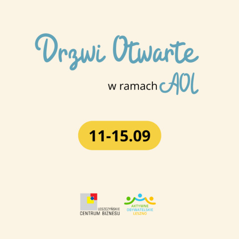 Drzwi Otwarte w ramach AOL
