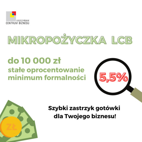 Nowa pożyczka w ofercie LCB!