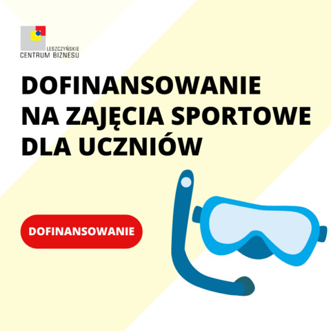 Dofinansowanie na zajęcia sportowe dla uczniów