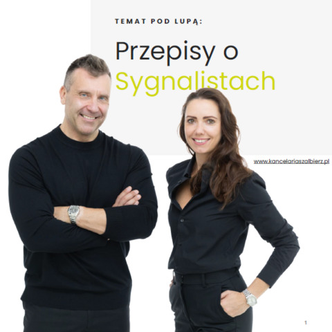 Przepisy o Sygnalistach