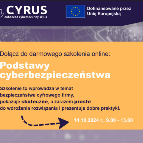 Podstawy Cyberbezpieczeństwa - bezpłatne szkolenie