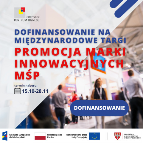 Dofinansowanie na międzynarodowe targi i kampanie promocyjne za granicą