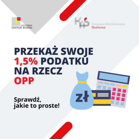 Przekaż swoje 1,5% podatku na rzecz OPP