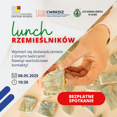 Lunch rzemieślników - poznaj partnerów biznesowych