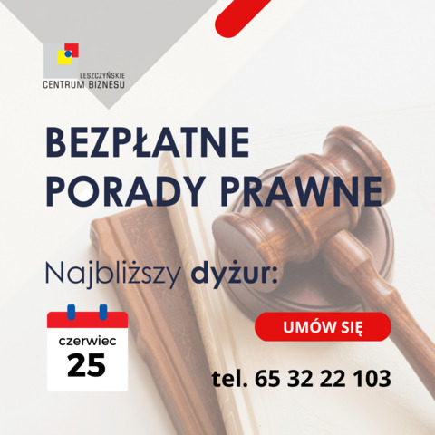 Bezpłatne porady prawne w czerwcu