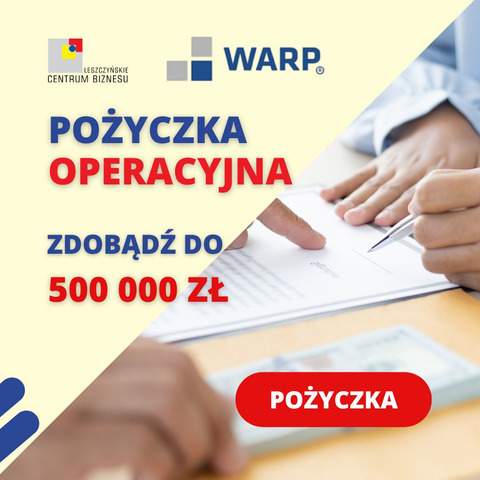 Pożyczka operacyjna - pozyskaj środki na bieżącą działalność 