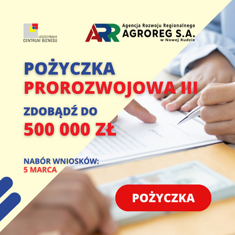 Pożyczka Prorozwojowa III