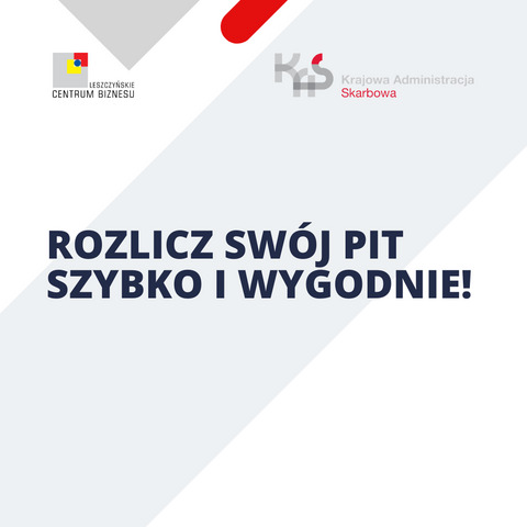 Rozlicz swój PIT szybko i wygodnie!