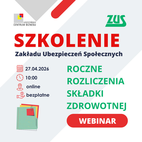 Bezpłatne szkolenie ZUS