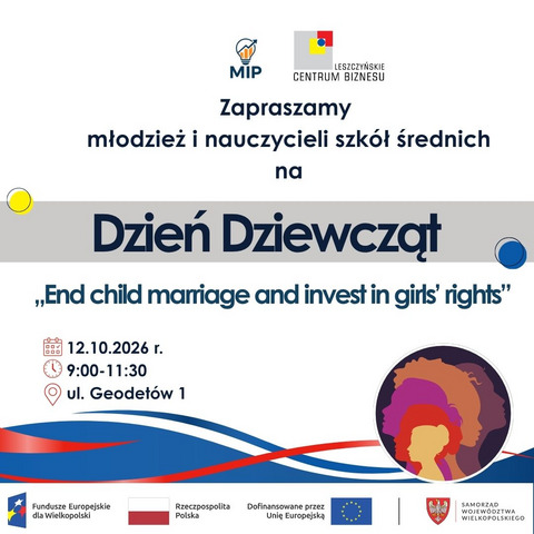 Zapraszamy na Międzynarodowy Dzień Dziewcząt 